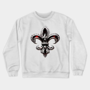 Trails I Travel Fleur De Lis Collection 24 Crewneck Sweatshirt